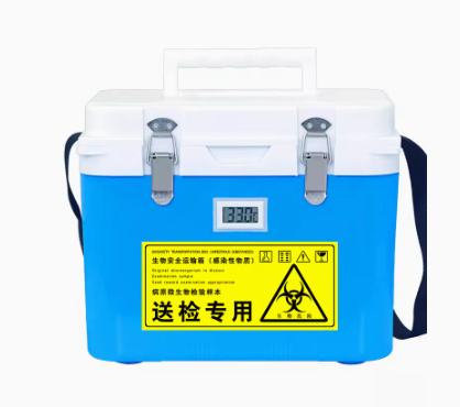 ab类un2814生物安全运输箱 血液送检箱 血检冷藏车专用箱